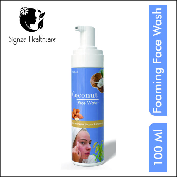 Coconut & Rice Water Foaming Face Wash